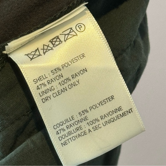 Harlyn Sabie Anthropologie Gray Wide Leg Pants S - Picture 10 of 12